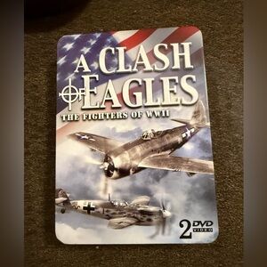 New A Clash of Eagles The Fighter’s of WW11 DVD Set in a tin